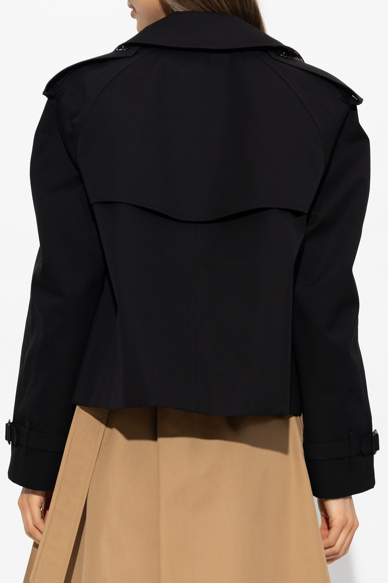 Burberry 'Haltye' cropped trench coat | Women's Clothing